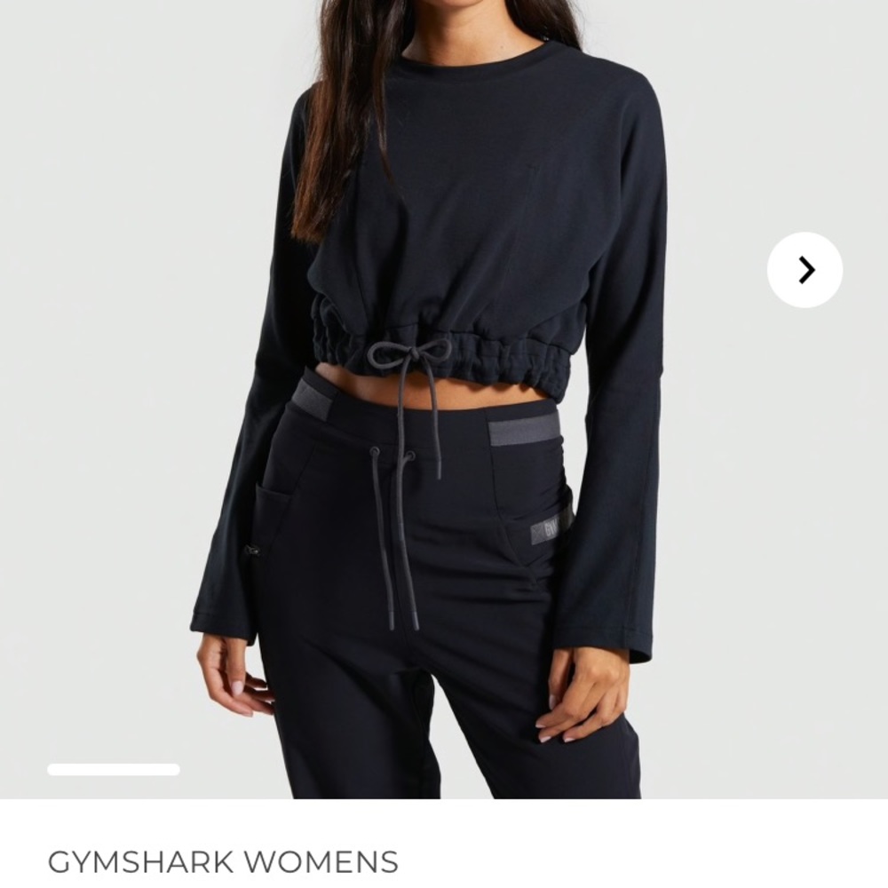 Gymshark Box Utility Cropped Sweater
